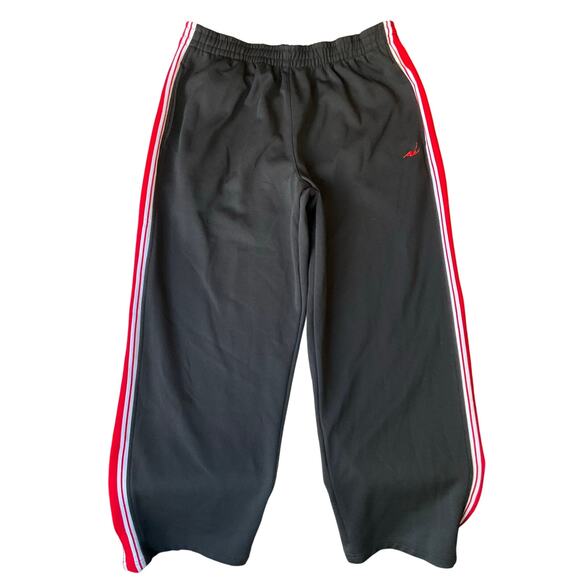 Athletic Works Men Active Pants size L (36-38) Black Workout Gym Zip Back Pocket - Picture 1 of 11